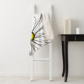 Trendy Daisy mit grau und gelb Sherpadecke (Beispiel)