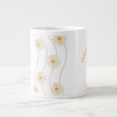 Trendy Daisy Mug Jumbo-Tasse (Vorderseite)