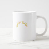 Trendy Daisy Mug Jumbo-Tasse (Rechts)