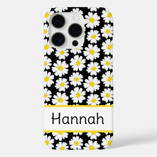 Trendy Daisy Pattern Case-Mate iPhone Hülle (Rückseite)
