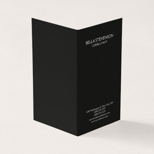Trendy Dark Gray Schlicht Einfach Minimalistisch S Visitenkarten (Vorderseite)