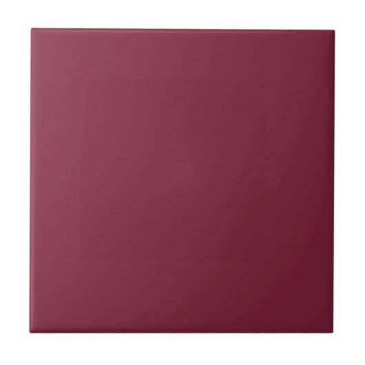 Trendy Dark Magenta - Keramik Tile Fliese (Vorderseite)
