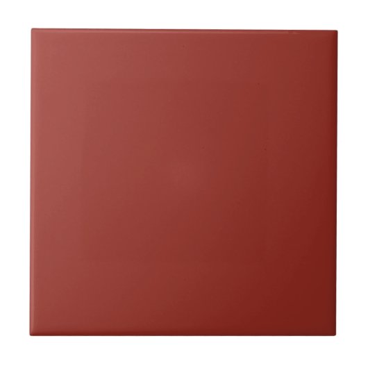 Trendy Dark Orange Red - Keramik Tile Fliese (Vorderseite)