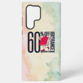 Trendy Dark Paper Texture Whimsical Book Samsung Galaxy Hülle (Rückseite)