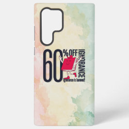 Trendy Dark Paper Texture Whimsical Book Samsung Galaxy Hülle