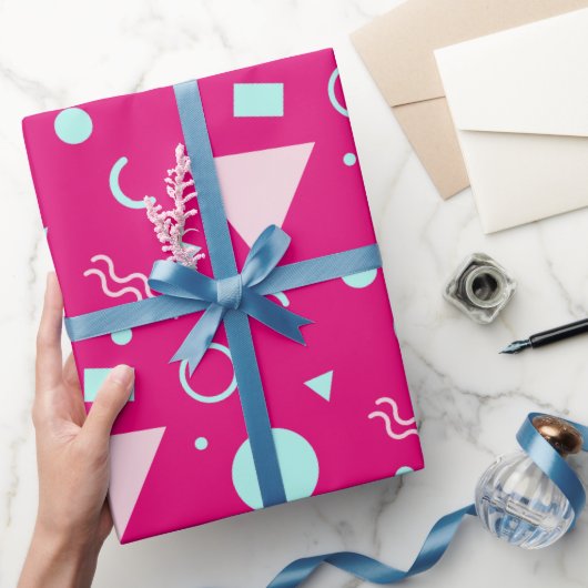 Trendy Decorative Monogram Liebe Bachelor Party Geschenkpapier (Schenken)