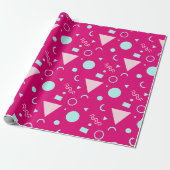 Trendy Decorative Monogram Liebe Bachelor Party Geschenkpapier (Ungerollt)