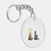 Trendy Decorative Schlüsselanhänger Sie werden Lie (Vorderseite links)