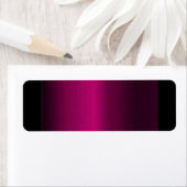 Trendy Deep Fushsia Gradiant Solid & Black Lable (Insitu)