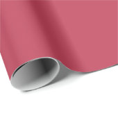Trendy Deep Raspberry Red - Wrapping Paper Roll Geschenkpapier (Rolleneckpunkt)
