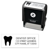 Trendy Dentist Office-Rücksendeadresse Permastempel (Beispiel)