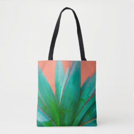 Trendy Desert Succulent Green Agave Tasche