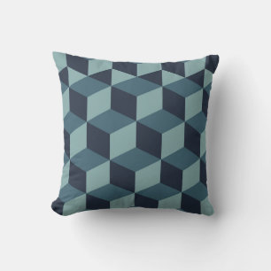 Trendy Design Vintage abstrakte Blockgeometrie Kissen