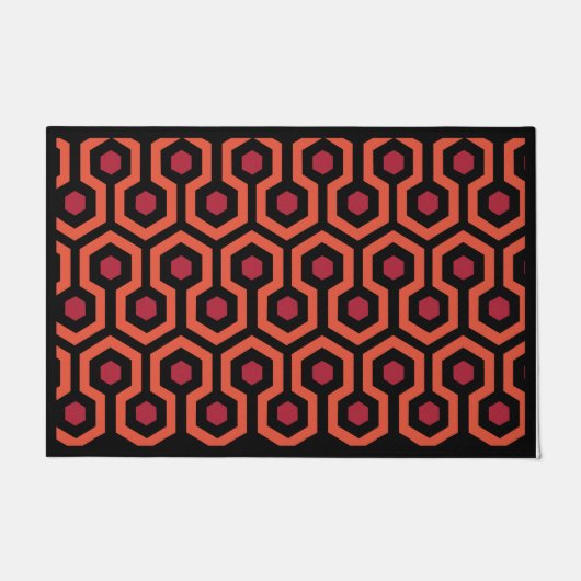 Trendy Design Zuhause Mat, Special Red Doormat Fußmatte (Vorderseite)