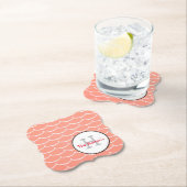 Trendy. Designer-Untersetzer Untersetzer (Vor Ort)