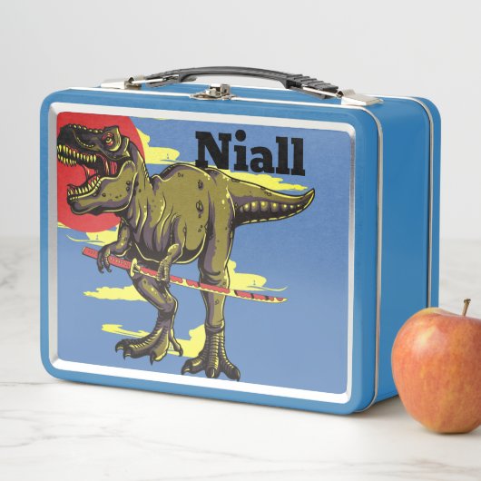 Trendy Dinosaur Metall Brotdose (Beispiel)