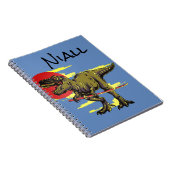 Trendy Dinosaur Notizblock (Rechte Seite)