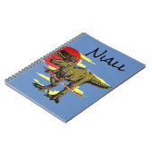 Trendy Dinosaur Notizblock (Linke Seite)