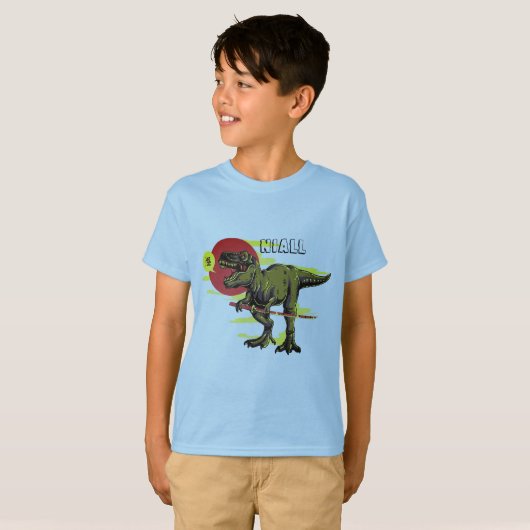 Trendy Dinosaur T-Shirt (Vorne ganz)