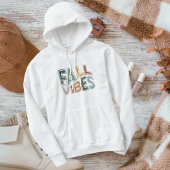 Trendy Distressed Fall Vibes Hoodie