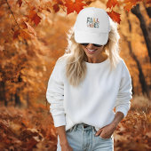 Trendy Distressed Fall Vibes Truckerkappe