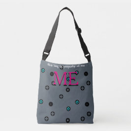 Trendy Dot Custom Mit Monogramm Crossbody Bag Tragetaschen Mit Langen Trägern