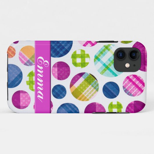 Trendy Dots Case-Mate iPhone Hülle (Rückseite (Horizontal))
