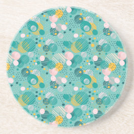 Trendy dots Muster werfen Kissen Getränkeuntersetzer