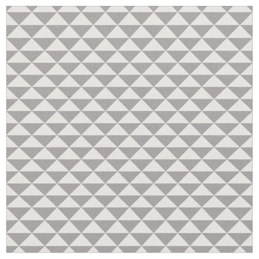 Trendy Dreieck-gemustertes Gewebe (warmes Grau) Stoff (Nahaufnahme)