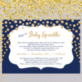 Trendy Drop-in Baby Sprinkle Einladungen