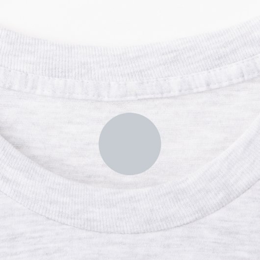 Trendy Dusty Bluish Gray - Labels Etiketten (Befestigt)