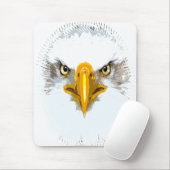 Trendy Eagle Head Modernes Pop Art Template Mousepad (Mit Mouse)