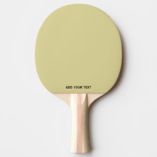 Trendy Earthy Yellow - Individuelles Ping-Pong-Sch Tischtennis Schläger