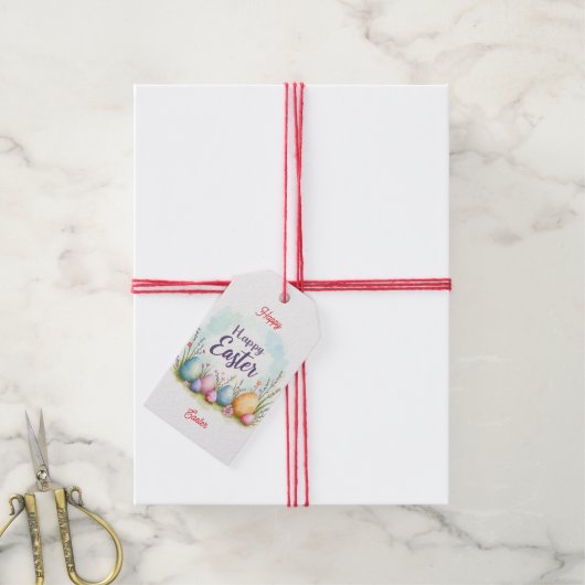 Trendy Easter Eggs Beautiful Collection Geschenkanhänger (Mit Garn)