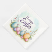 Trendy Easter Eggs Beautiful Collection Serviette (Ecke)