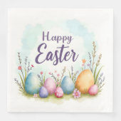 Trendy Easter Eggs Beautiful Collection Serviette (Vorderseite)