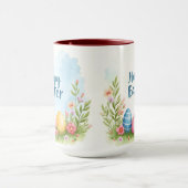 Trendy Easter Eggs Beautiful Collection Tasse (Zentrum)