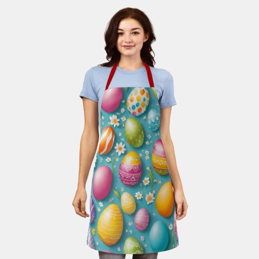 Trendy Eggs Easter Collection Schürze (Getragen)