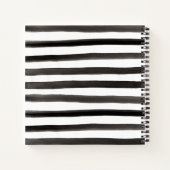 Trendy Eiffelturm und Blume in Rosa | Paris Notizbuch (Rückseite)