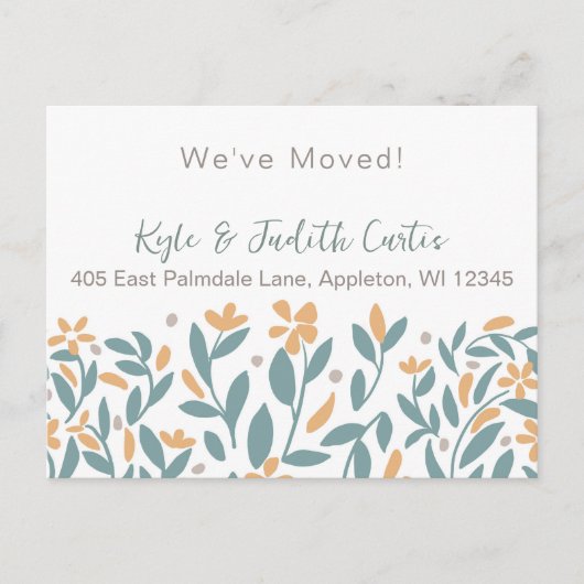 Trendy einfach haben wir verschoben Postkarte (Vorderseite)