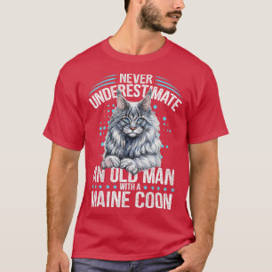 Trendy einzigartig nie unterschätzen Alt mit Mai T-Shirt