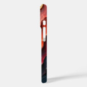 Trendy Einzigartige, getrocknete Farbtöne Case-Mate iPhone Hülle (Rückseite / Links)