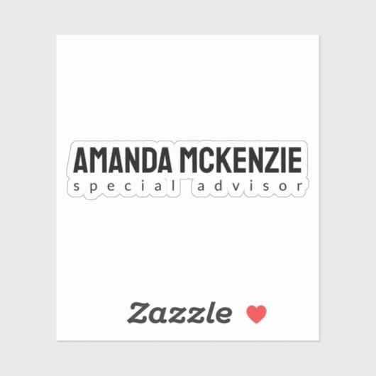 Trendy Einzigartiges kreatives Minimalistisches De Aufkleber (Blatt)