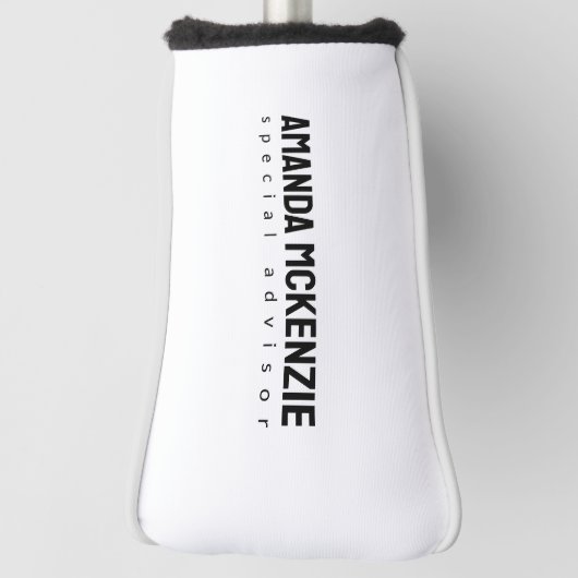 Trendy Einzigartiges kreatives Minimalistisches De Golf Headcover (Rotieren 90)