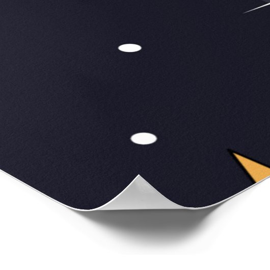 Trendy Eis nahtlos Muster. Eiscreme Poster (Ecke)