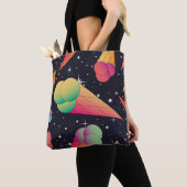 Trendy Eis nahtlos Muster. Eiscreme Tasche (Von Nahem)