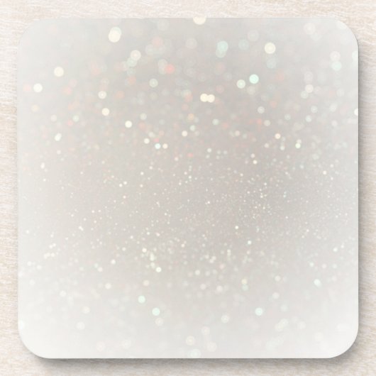 Trendy Elegant Blank Modern Glamour Template Getränkeuntersetzer (Vorderseite)