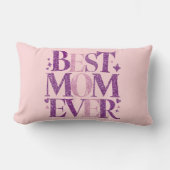 Trendy Elegante Beste Mama Lendenkissen (Vorderseite)