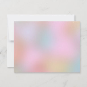 Trendy Elegante Farben Blank Template Abstrakt Mitteilungskarte