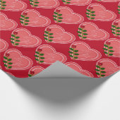 Trendy Elegante Moderne Liebe Valentine Geschenkpapier (Ecke)